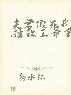 夫君假死我高嫁,摄政王爷舍命宠