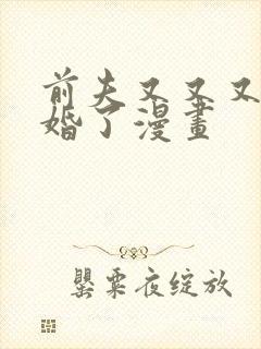 前夫又又又想复婚了漫画