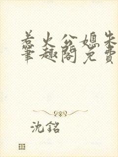 惹火公媳朱怡静笔趣阁免费阅读