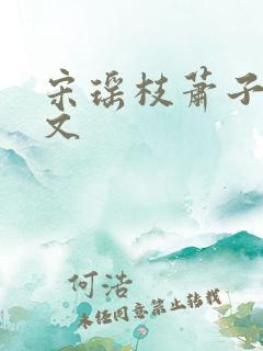 宋瑶枝萧子骞全文