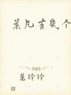 叶凡有几个妻子