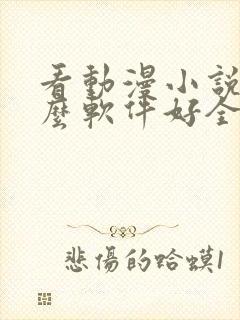 看动漫小说用什么软件好全本免费的