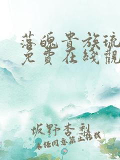 落魄贵族琉璃川免费在线观看