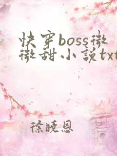 快穿boss微微甜小说txt