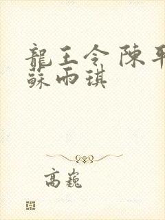 龙王令 陈平 苏雨琪