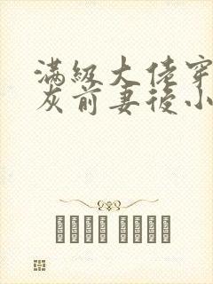 满级大佬穿成炮灰前妻后小说