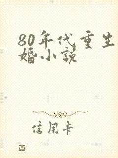 80年代重生军婚小说