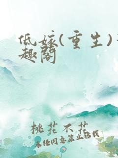 低嫁(重生)笔趣阁