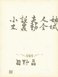 小说夫人她马甲又轰动全城了灵小哥目录