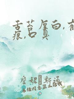 舌苔厚白,有齿痕,口臭