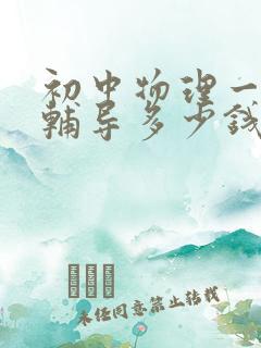 初中物理一对一辅导多少钱