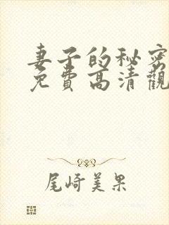 妻子的秘密短剧免费高清观看全集