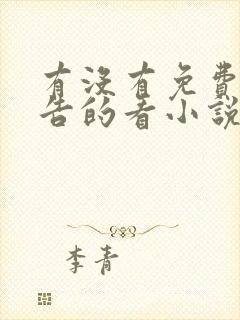 有没有免费无广告的看小说软件