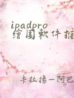 ipadpro绘图软件推荐