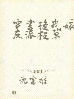 穿书后我嫁给了反派校草