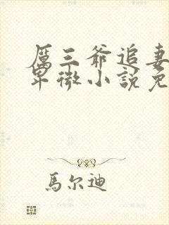 厉三爷追妻超级卑微小说免费阅读无弹窗