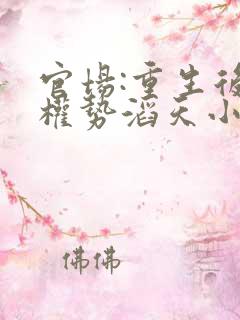 官场:重生后我权势滔天小说