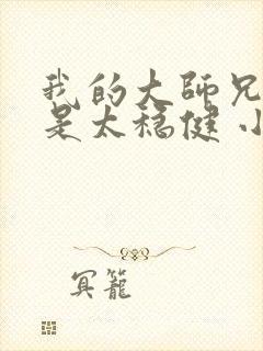 我的大师兄实在是太稳健 小说