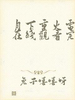 月下重火电视剧在线观看完整版免费