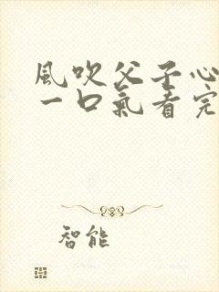 风吹父子心短剧一口气看完