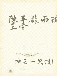 陈平,苏雨琪龙王令