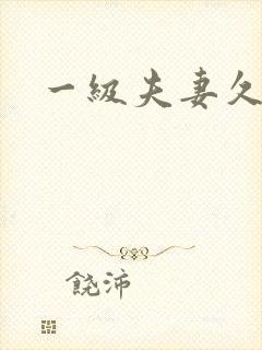 一级夫妻久久片