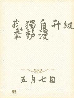 我独自升级第二季动漫