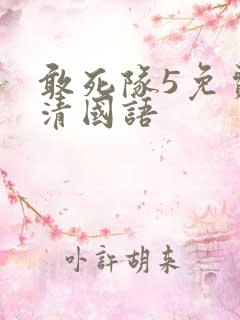 敢死队5免费高清国语