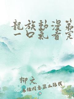 龙族动漫第一季一口气看完