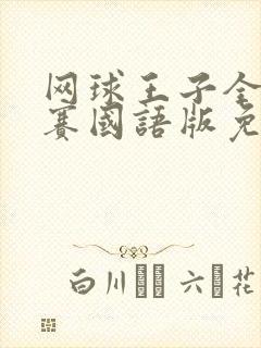 网球王子全国大赛国语版免费观看