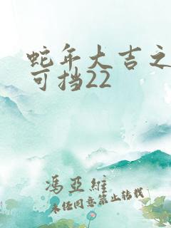 蛇年大吉之婚不可挡22