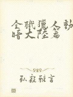 全职猎人动漫黑暗大陆篇