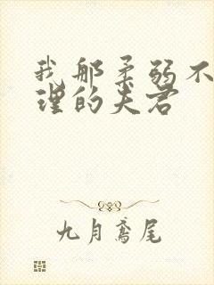 我那柔弱不能自理的夫君