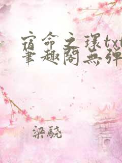 宿命之环txt笔趣阁无弹窗免费阅读