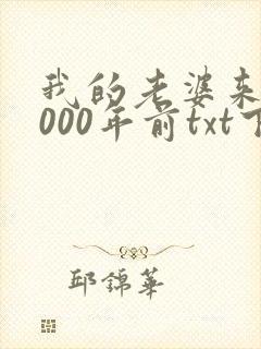 我的老婆来自1000年前txt下载