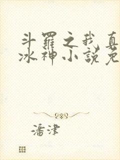 斗罗之我真不是冰神小说免费阅读