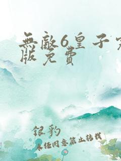 无敌6皇子完整版免费