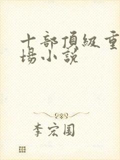 十部顶级重生官场小说