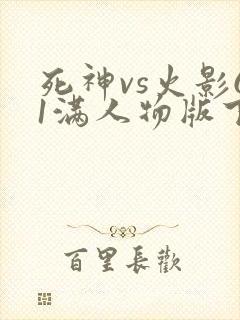 死神vs火影61满人物版下载