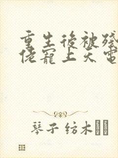 重生后被残疾大佬宠上天电子书免费看