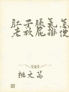 肚子胀气怎么办老放屁排便少