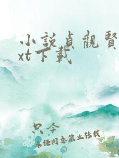 小说贞观贤王txt下载