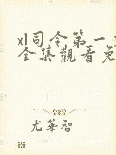 xl司令第一季全集观看免费