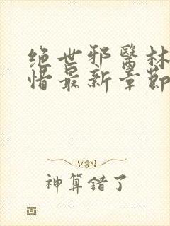 绝世邪医林凡叶惜最新章节