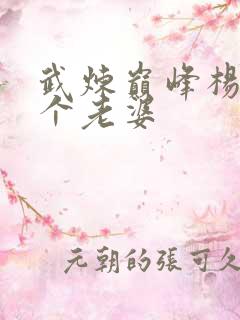 武炼巅峰杨开几个老婆