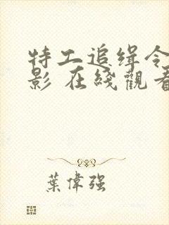 特工追缉令 电影 在线观看