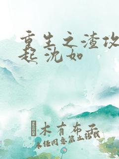 重生之渣攻要奋起 沈如