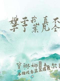 嫂子我真不是傻子了叶凡全集免费阅读