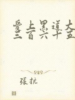 爱上黑道大佬的三百六十五天