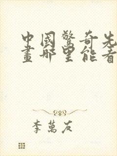 中国惊奇先生动画哪里能看